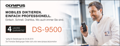 Olympus DS-9500 Garantieverlängerung